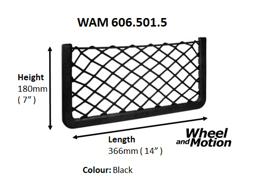 WAM 605.501.5 Net (Black)
